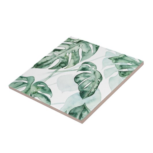 熱帯性ヤシの葉 タイル (側面)