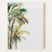 熱帯性ヤシモダンの木 プランナー手帳 (裏面)