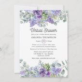 熱帯性ユーカリ多糖類仮想シャワー 招待状 (正面)