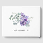 熱帯性ユーカリ結婚モン ゲストブック (裏面)