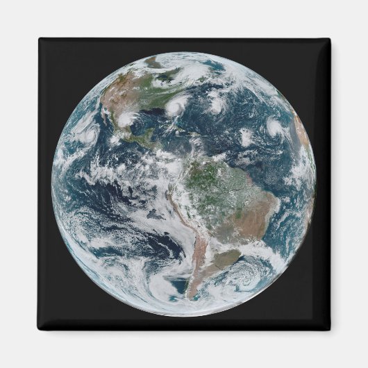 熱帯性低気圧の緩やかな連鎖 マグネット (正面)