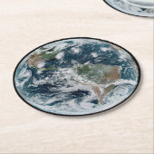 熱帯性低気圧の緩やかな連鎖 ラウンドペーパーコースター (アングル)