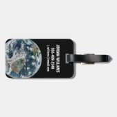 熱帯性低気圧の緩やかな連鎖 ラゲッジタグ (裏面横)