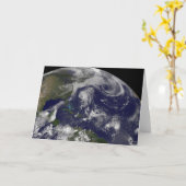 熱帯性低気圧カティア、リー、マリア、ネイト。 カード (黄色い花)