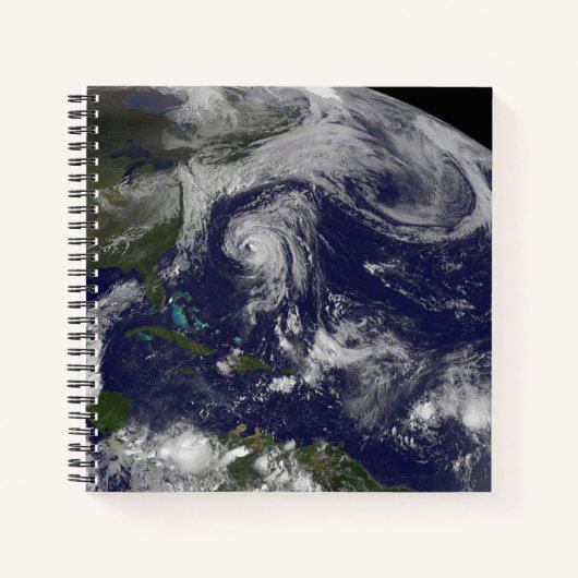 熱帯性低気圧カティア、リー、マリア、ネイト。 ノートブック (正面)
