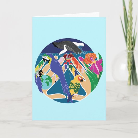 熱帯性創造 カード (正面)