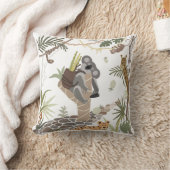 「熱帯性動物コアラ」 クッション (ブランケット)
