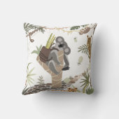 「熱帯性動物コアラ」 クッション (裏面)