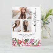 熱帯性卒業 案内状 (スタンド正面)