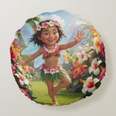 熱帯性妖精 ラウンドクッション (裏面)