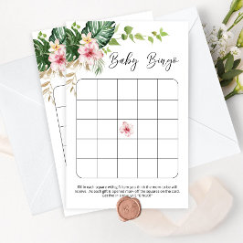 熱帯性少女シャワーベビーシャワービンゴゲーム