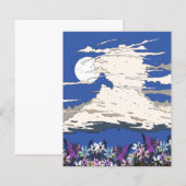 熱帯性嵐と花 (正面/裏面)