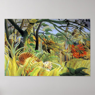 熱帯性嵐の中のトラ ポスター