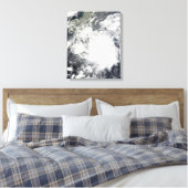 熱帯性嵐アルマ キャンバスプリント (インサイチュ (寝室))