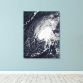 熱帯性嵐ゼータ キャンバスプリント (インサイチュ (ウッドフロア))