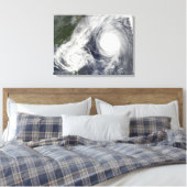 熱帯性嵐パルマと台風すごいメロール キャンバスプリント (インサイチュ (寝室))