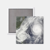 熱帯性嵐パルマと台風すごいメロール マグネット (正面/裏面)