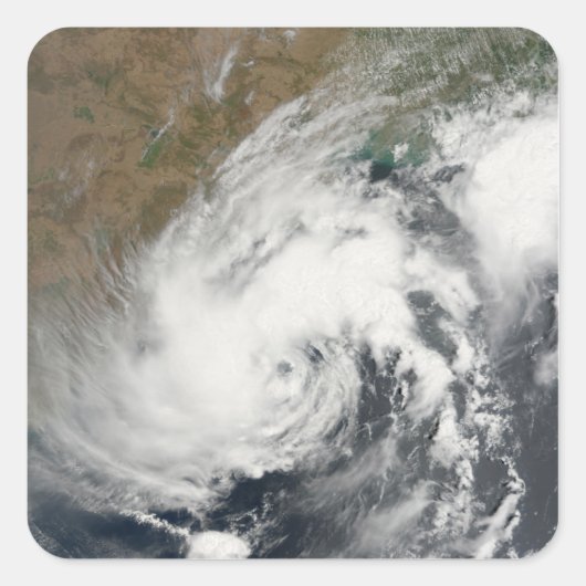 熱帯性暴風雨 スクエアシール (正面)