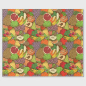 熱帯性果実包み紙 ラッピングペーパー (フラット)