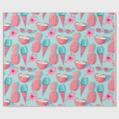 熱帯性果実包み紙 ラッピングペーパー (フラット)