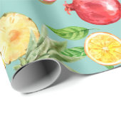 熱帯性果実包み紙 ラッピングペーパー (ロールコーナー)