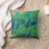 熱帯性湿疹花 クッション (ブランケット)