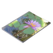 熱帯性睡蓮の花 ノートブック (左側)