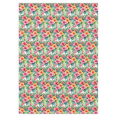 熱帯性花ハイビスカス テーブルクロス (正面)