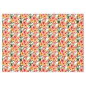 熱帯性花ハイビスカス テーブルクロス (正面(横))