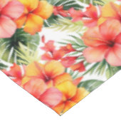 熱帯性花ハイビスカス テーブルクロス (アングル)