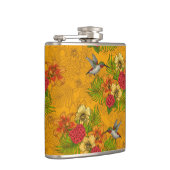 熱帯性花束とハミングバード2 フラスク (右)