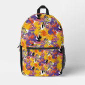 熱帯性野生。 プリントバックパック (正面)