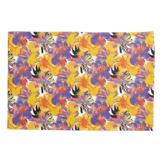 熱帯性野生。 枕カバー (裏面)