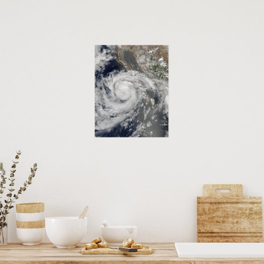 熱帯性風雨エミリア ポスター (キッチン)