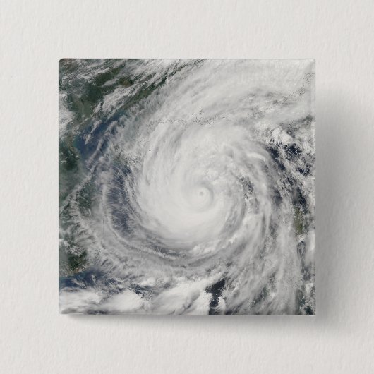 熱帯性風雨チャンチュ 缶バッジ (正面)