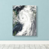 熱帯性風雨ディアンム キャンバスプリント (インサイチュ (ウッドフロア))