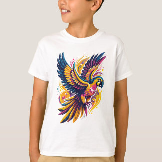 熱帯性飛行オウム Tシャツ