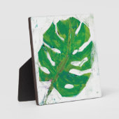 熱帯性 |パームリーフ フォトプラーク (正面)