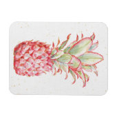 熱帯性 |ピンクパイナップル マグネット (横)