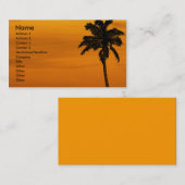 熱帯性 | 名刺 (正面/裏面)