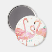 熱帯性 | Flamingosの収集 マグネット (正面/裏面)
