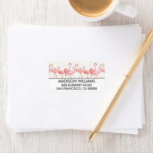 熱帯性 | Flamingosの収集 ラベル (インサイチュ)