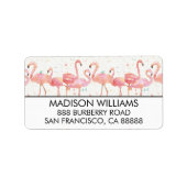 熱帯性 | Flamingosの収集 ラベル (正面)