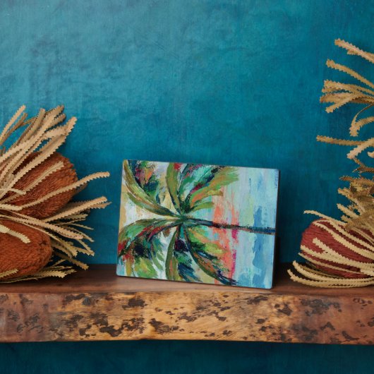 熱帯性 | Palm Tree フォトプラーク (側面)