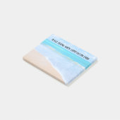 熱帯感動的ビーチ引用文 ポストイット (アングル)