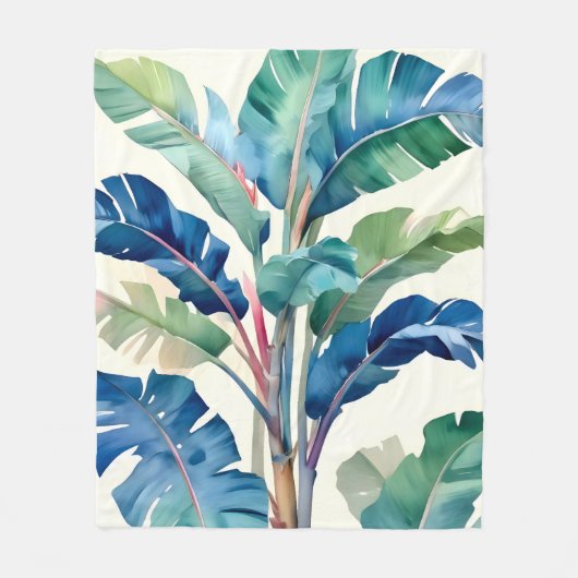 熱帯感覚 フリースブランケット (正面)