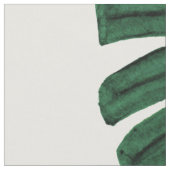 熱帯手塗りのスイスチーズの植物の葉 ファブリック (クローズアップ)