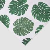 熱帯手塗りのスイスチーズの植物の葉 薄葉紙 (詳細)