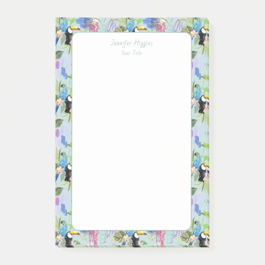 熱帯抽象化 ポストイット (正面)