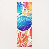 熱帯抽象芸術楽園 ヨガマット (裏面)